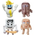 thumbnail image 1 of Steal a Brainrot Plush Toy,Cute Soft Stuffed Animal, Collectible Gift for Game Fans (4PCS B), 1 of 12