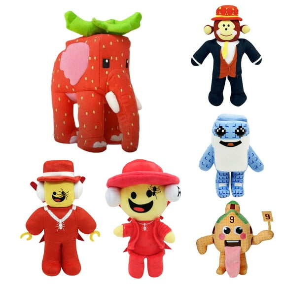 Steal a Brainrot Plushies - Sammy 9.8 inch Game Chracters Stuffed Plush Toys - Collectible Plush Toys for Video Game Fans