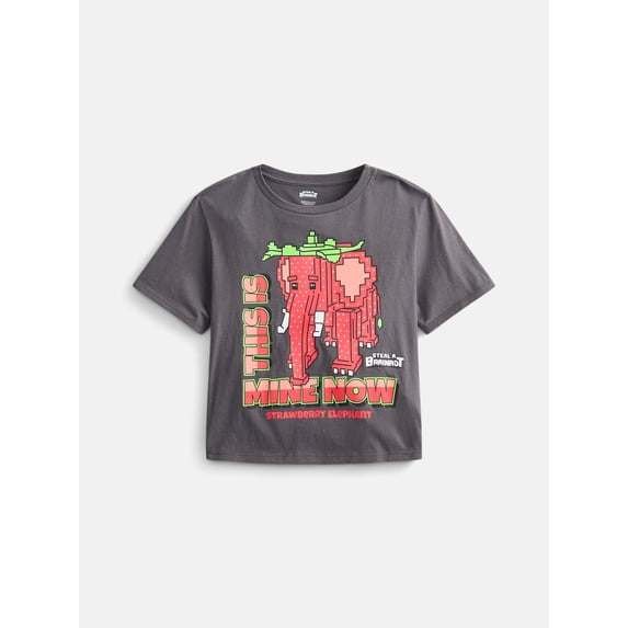 Roblox Girls Graphic T-Shirt with Short Sleeves, Sizes 4-18