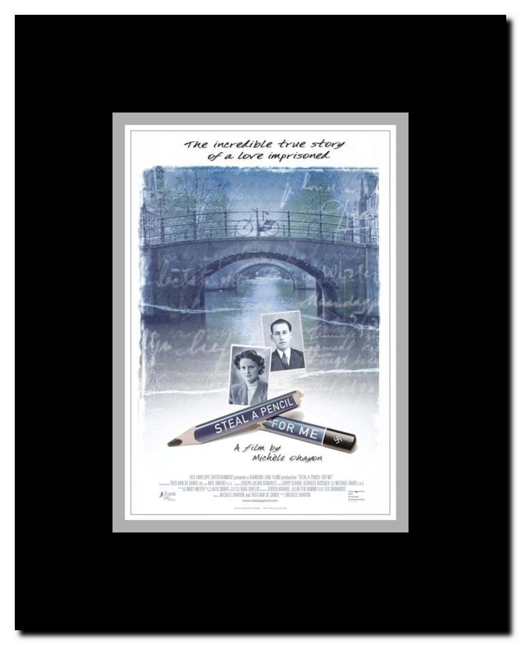 Steal a Pencil for Me Framed Movie Poster