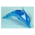 thumbnail image 1 of StealStreet SS-UG-UGW-8868 Blue Bubbles Crystal Glass Dolphin Figurine Statue Decoration, 1 of 1