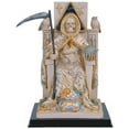 thumbnail image 1 of StealStreet Ss-G-313.47 Santa Muerte with Money Robe Sitting On Throne Statue, 10', 1 of 1