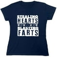 thumbnail image 1 of Stealing Hearts Sarcastic Humor Novelty Funny Women's Casual Tees, 1 of 3