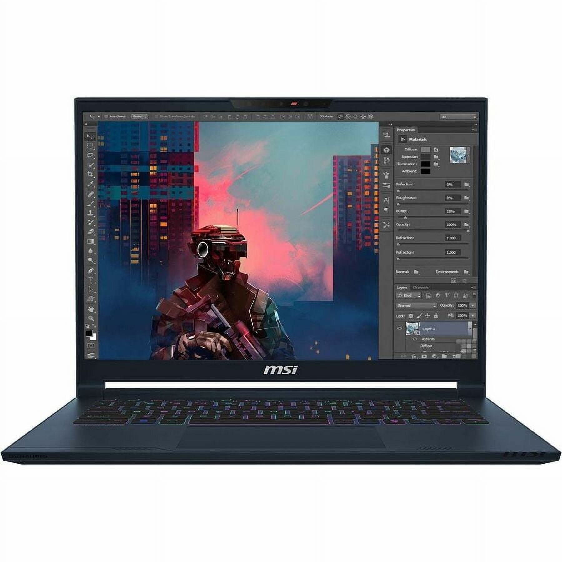 MSI Stealth AI 14 in 120Hz OLED Gaming Laptop, Intel Core Ultra9-185H, RTX 4070, 64GB, 1TB SSD, Win 11PRO MSI Stealth AI 14 in 120Hz OLED Gaming Laptop, Intel Core Ultra9-185H, RTX 4070, 64GB, 1TB SSD, Win 11PRO