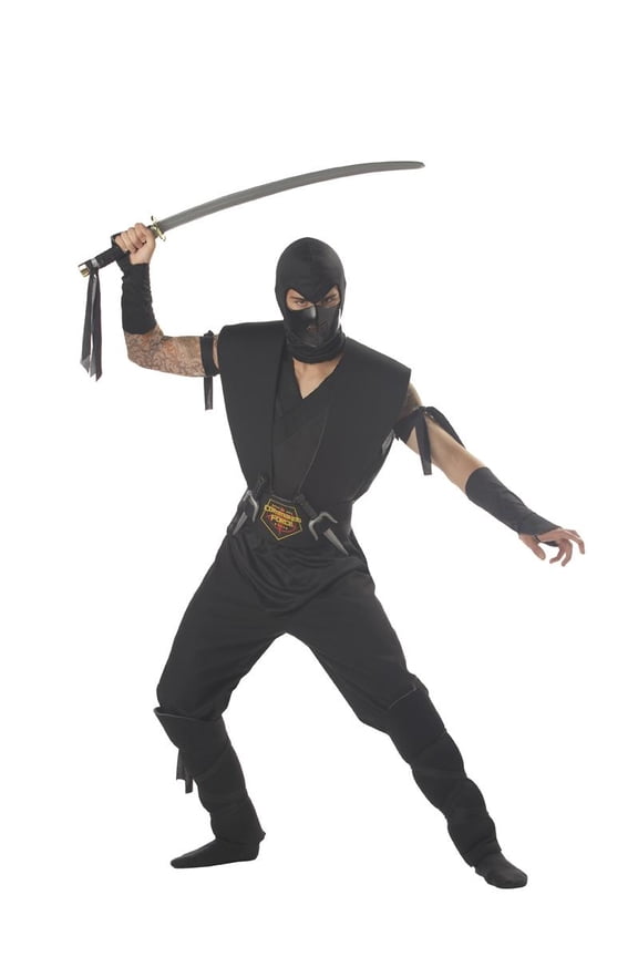 Stealth Assassin Ninja Adult Costume Size: X-Large