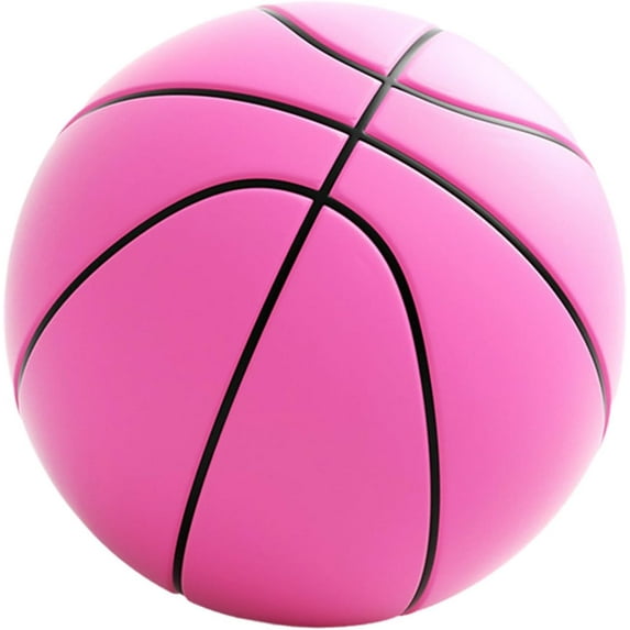 Stealth Ball Silent Basketball Dribbling Indoor, Soft Foam Ball Highly Elastic Basketball for Quiet Dribbling Training