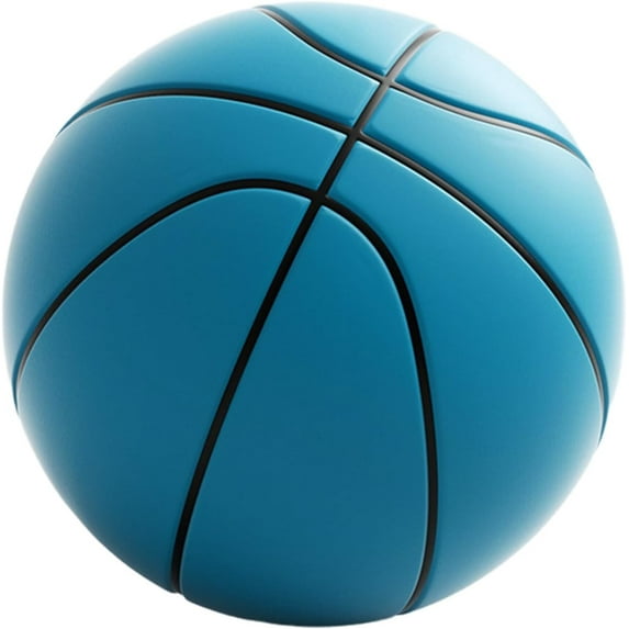 Stealth Ball Silent Basketball Dribbling Indoor, Soft Foam Ball Highly Elastic Basketball for Quiet Dribbling Training
