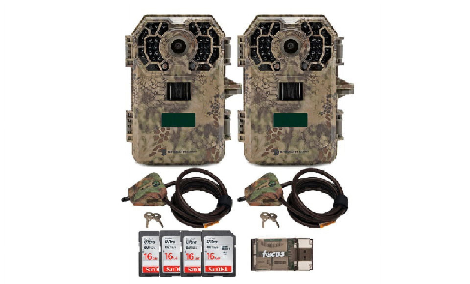 Stealth Cam 2022 G42NG 32MP Trail Camera 2Pack with Cable