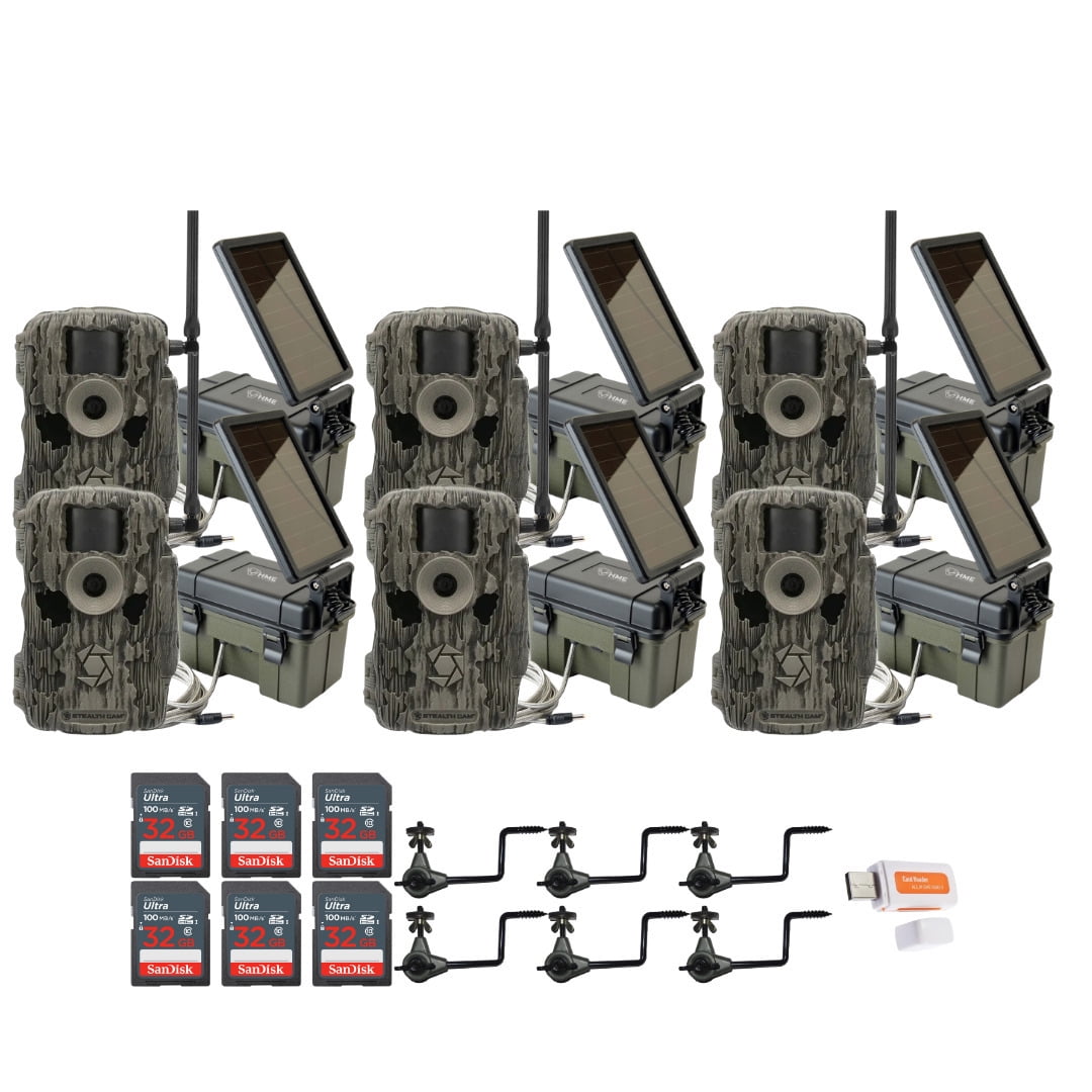 Stealth Cam 36MP Fusion Max Cellular Trail Camera with 80 Feet