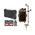 thumbnail image 1 of Stealth Cam Adjustable Multi-Pivot Mounting Post Bundle with Solar Power Panel, SD Card Reader-Viewer with 4.3-Inch LCD Touch Screen, 32GB Memory Card (2-Pack), and 4-In-1 USB Card Reader (6 Items), 1 of 6