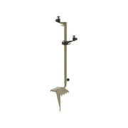 Stealth Cam Camera/Solar Pak Mounting Post, Black