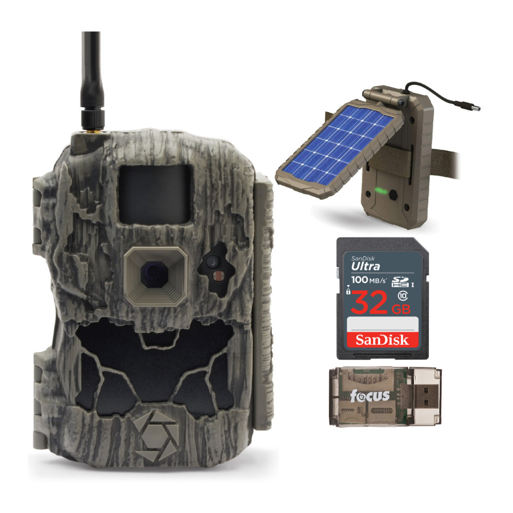 Stealth Cam DS4K Transmit Cellular with Solar Power Panel and 32GB SD Card Bundle - image 1 of 6