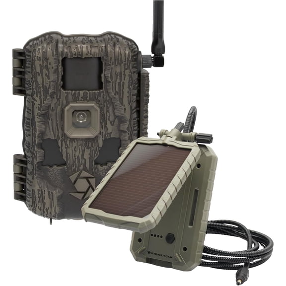 Stealth Cam Fusion Max 2.0 Cellular Camera with SolPak 3,000mAh