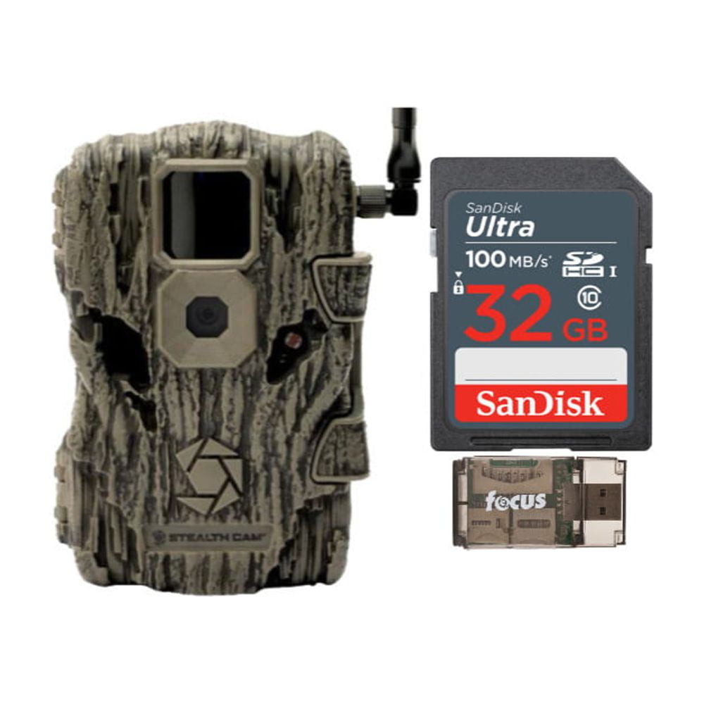 Stealth Cam Fusion X 26MP Trail Camera (Verizon) Bundle