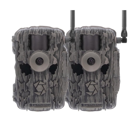 Stealth Cam Fusion X-Pro 36MP Dual Network Cellular Trail Camera - 2 Pack