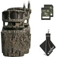 thumbnail image 1 of Stealth Cam Revolver PRO 40MP Photo 1440P at 30 FPS QHD Video 0.4 Sec Trigger Speed 360-Degree Panoramic View Built-in GPS Hunting Cellular Trail Camera, 32GB SD Card, and Cleaning Cloth 2 PK, 1 of 8