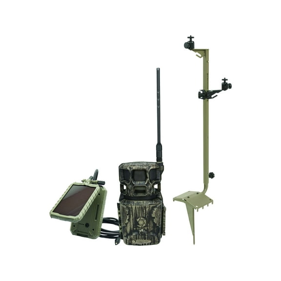 Stealth Cam Revolver Pro 2.0 Trail Camera with Solar Panel and Mount