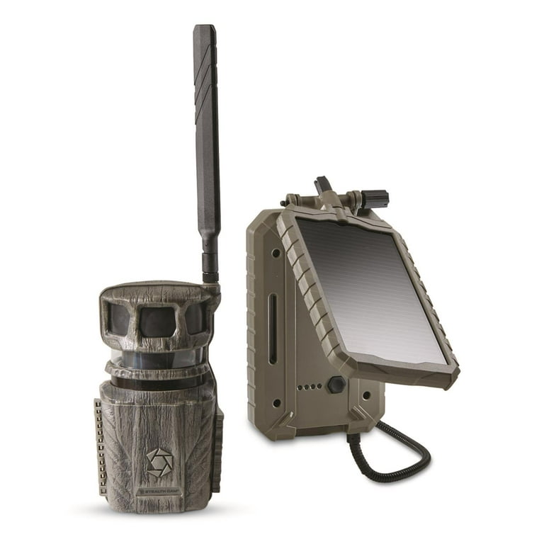 Stealth Cam Revolver Pro Cellular Trail Camera Solar Battery