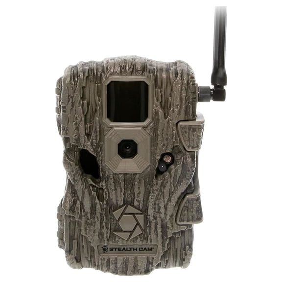 Stealth Cam Fusion Global Cellular Trail Camera, 26MP, 0.8s Trigger, 80ft Infrared, Camouflage, SD Card Support (STC-FGLB)