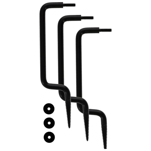 Stealth Cam Tree Screws 3 Pack, Powder Coated Steel, 1/4" Tripod Mount, Rust Resistant Mounting Solution (STC-TS-3PK)