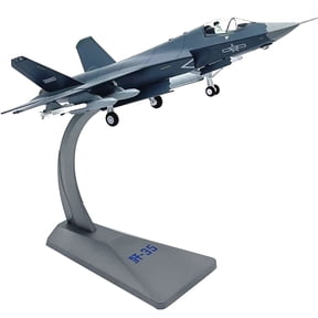 Stealth Fighter Replica China J-35 Alloy Model Airplane for Military Aviation Enthusiasts