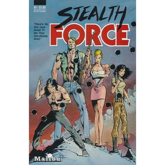 Stealth Force #1 VF ; Malibu Comic Book
