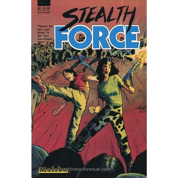 Stealth Force #2 VF ; Malibu Comic Book