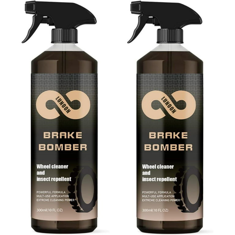 Stealth Garage Brake Bomber: 2×300ML Non-Acid Wheel Cleaner, Perfect for  Cleaning Wheels and Tires, Rim Cleaner & Brake Dust Remover, Safe on Alloy,  Chrome, and Painted Wheels. (2PCS-300ml*2) 