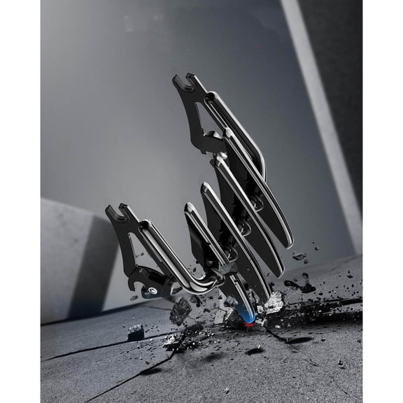 Stealth Luggage RackMotorcycle Luggage Rack Mount Compatible with Harley Davidson Street Glide Road Glide Road King Electra Glide Ultra Limited (Gloss Black)