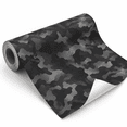Stealth Medium Pattern Camouflage Vinyl Wrap Roll, Black, 25ft x 5ft ...