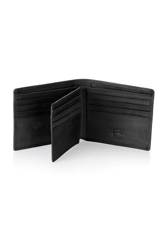 Leather Bifold Wallet for Men With ID Window and RFID Blocking A101