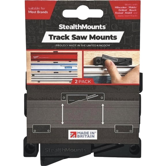 Stealth Mount Stealthmounts 2 Rails Power Tool Rack - Pack of 8