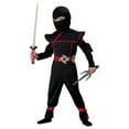 thumbnail image 1 of Stealth Ninja Boy's Halloween Fancy-Dress Costume for Child, S (6-8), 1 of 3