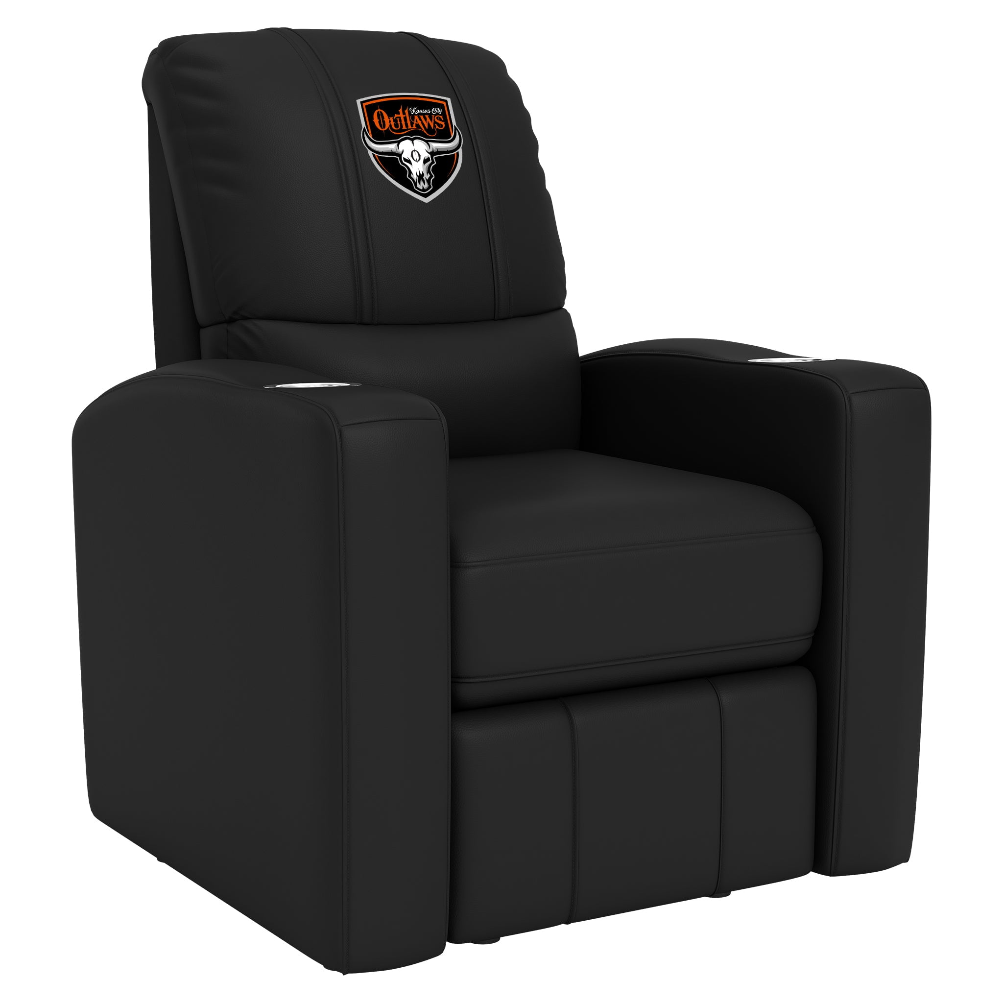 Stealth Recliner with Kansas City Outlaws Primary Logo