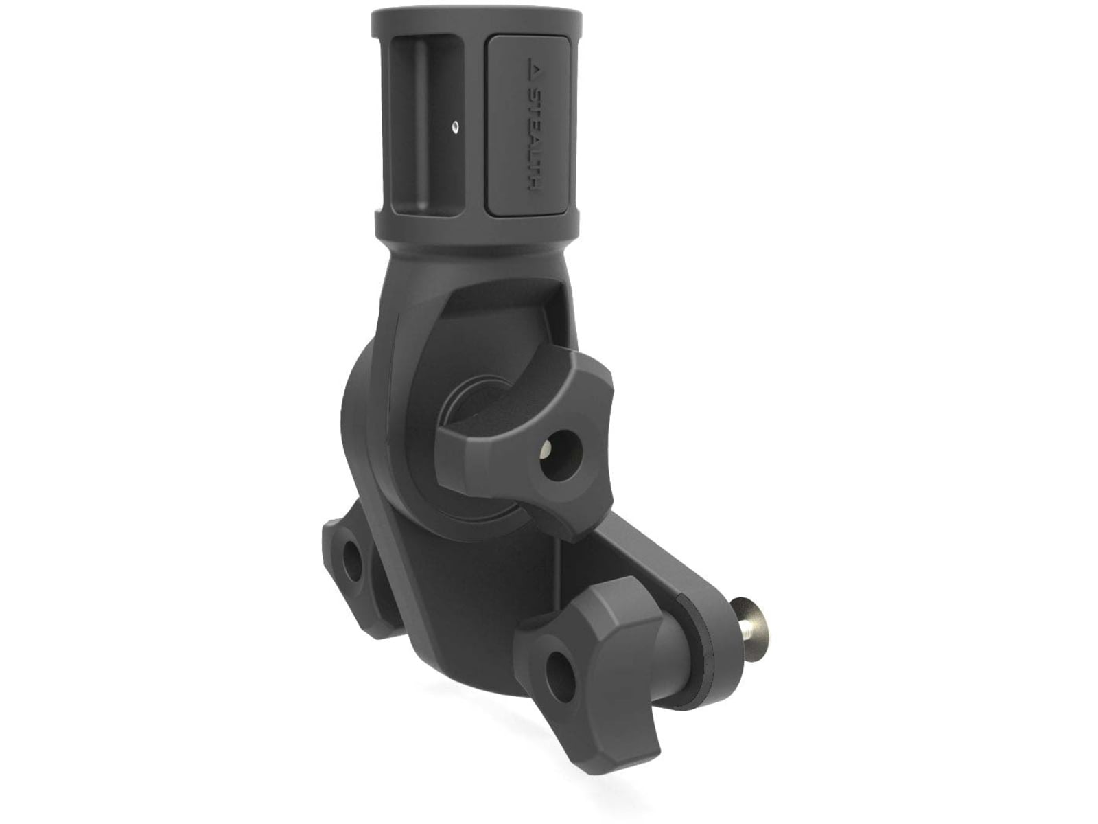 Stealth Rod Holders Gunwale Track Mount Kit, Black