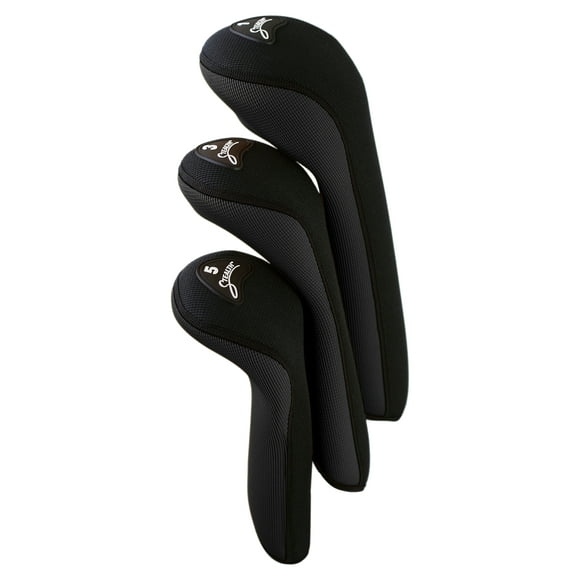 Stealth Set of 3 Headcovers 1-3-5 Black
