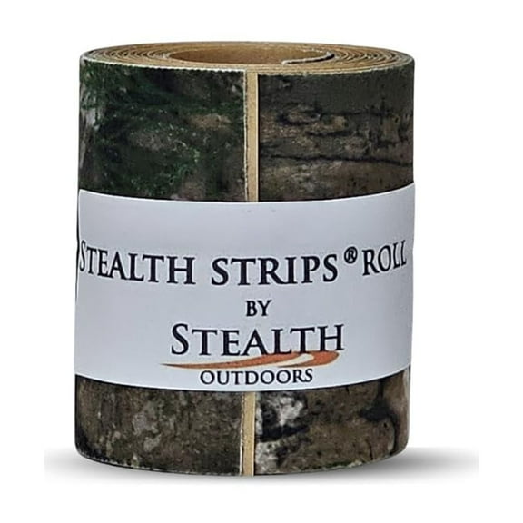 Stealth Strips Realtree APX Camo Silencing Tape | Self Adhesive Silencing Fabric | Great for Quieting All of Your Metal Hunting Gear and Accessories (Realtree APX, 2.125" Wide)