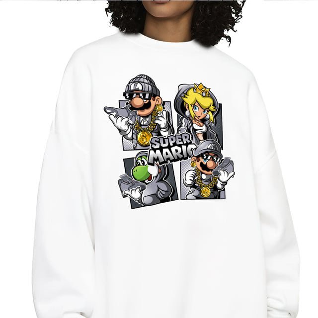 Stealth Sweatshirt Match Familia Super MRO Up to size 4XL