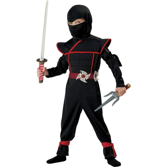 Stealth Toddlers Ninja Costume Large (4-6)
