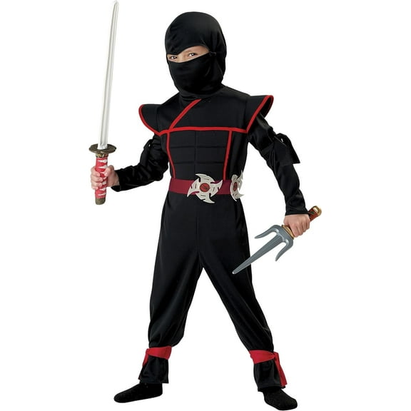 Stealth Toddlers Ninja Costume Large (4-6)