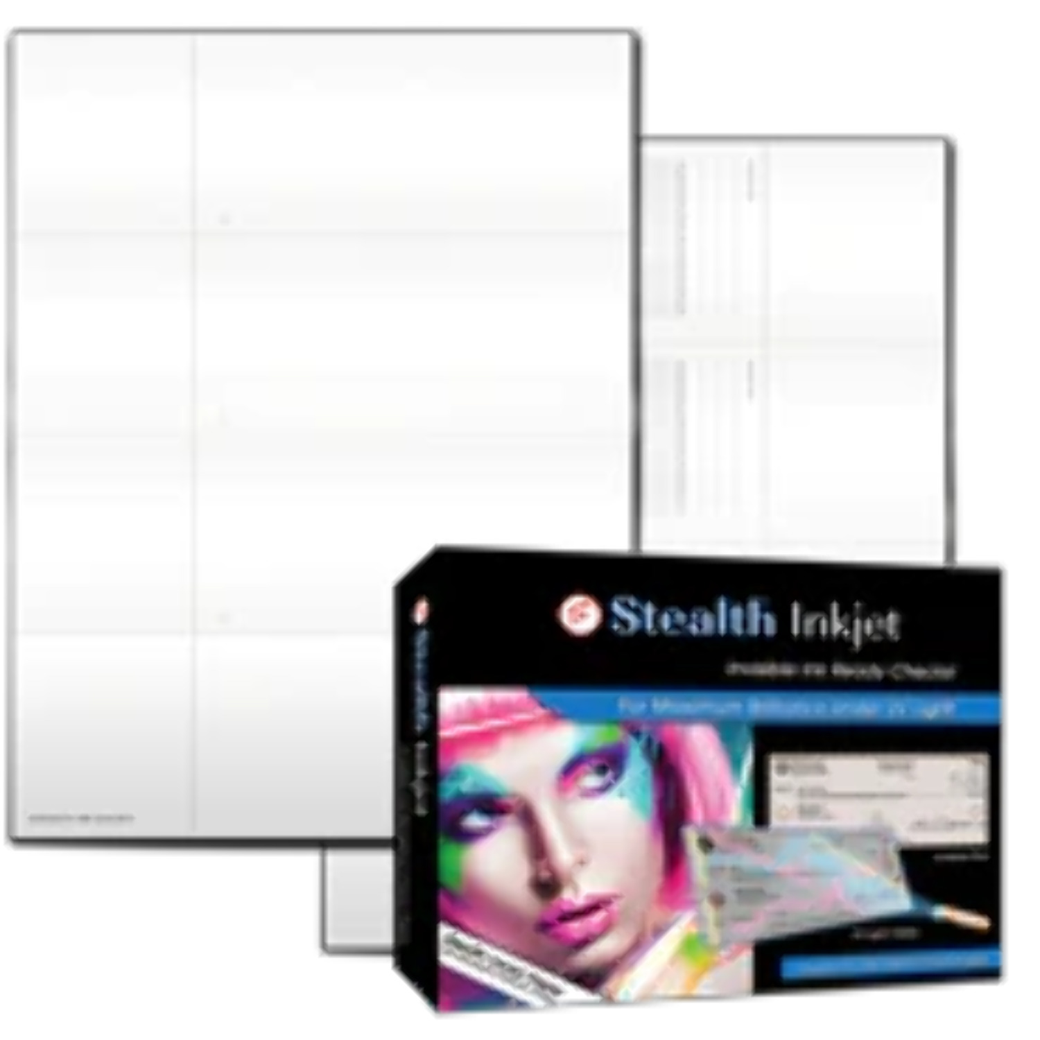 Stealth iX Check Paper Form 3001 White Canvas