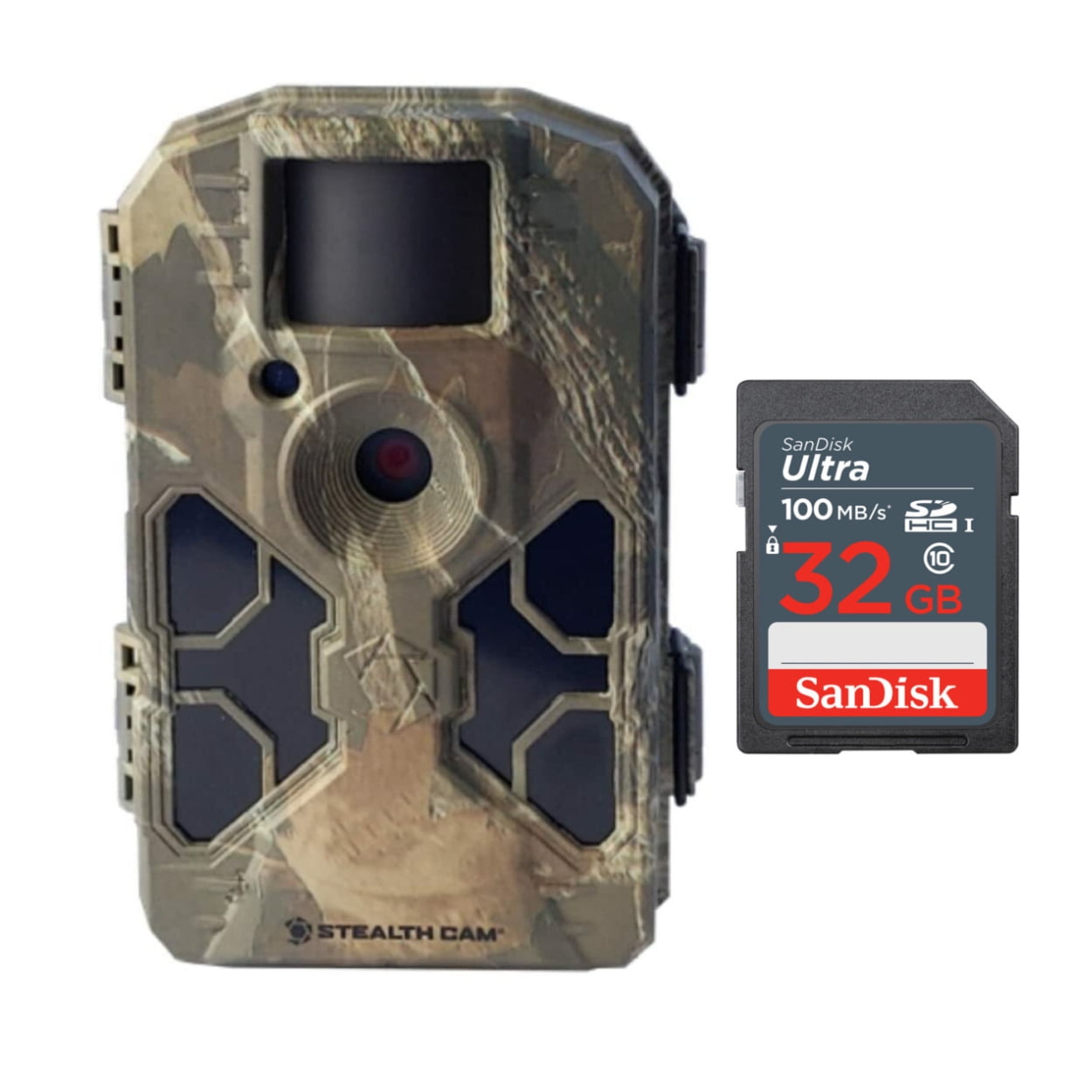 stealthcam g42 no-glo trail game camera with sony 16gb memory card bundle