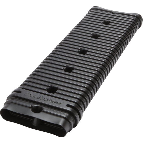 Amerimax StealthFlow Downspout Extension 4621 - Easy Installation - 4 Pack, Black