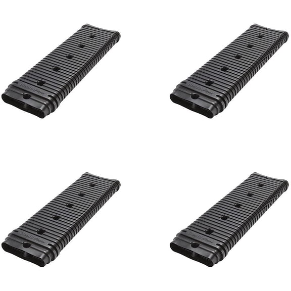 StealthFlow 4621 Downspout Extension, Black Four Pack