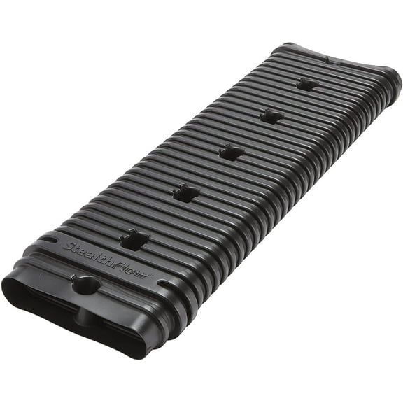 Amerimax Stealth Flow Downspout Extension - Easy Installation - 24", Black