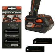 StealthMounts Bit Holder for AEG/Ridgid Black 2 Pack