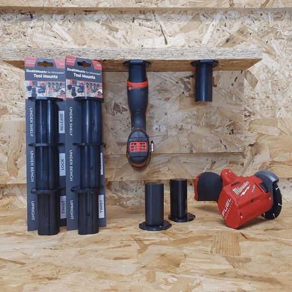 StealthMounts Tool Mounts - Single Pack Residential Use, Standard Application