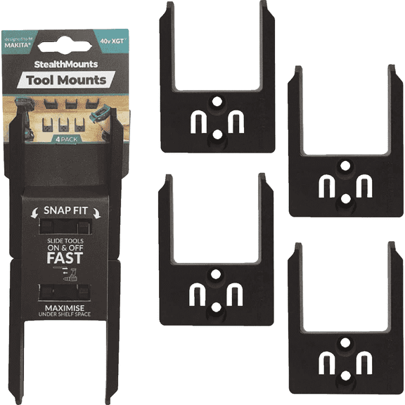 StealthMounts Tool Mounts - Single Pack Residential Use, Standard Application
