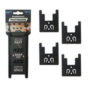StealthMounts Tool Mounts compatible with Bosch 18v PRO, Black, 4 per Pack