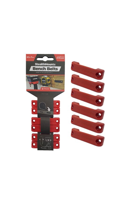 Bench Belt 6Pk Red